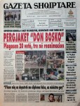 GAZETA SHQIPTARE 10 – 08 – 2015